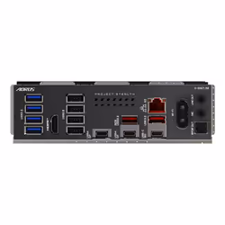 GIGABYTE X870 AORUS STEALTH Carte Mère - Prend en charge les processeurs AMD Ryzen 9000, VRM numérique 16+2+2 phases, jusqu’à 8200MHz DDR5 (O.C.), 2xPCIe 5.0 + 2xPCIe 4.0, Wi-Fi 7, LAN 5GbE, USB 4 - Vue supplémentaire 6