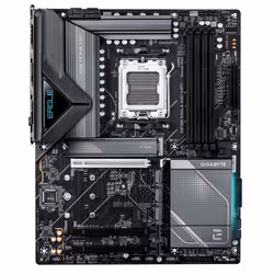 GIGABYTE X870E EAGLE X3D WIFI7 Carte Mère – Compatible avec processeurs AMD Ryzen 9000, VRM numérique 14+2+2 phases, jusqu’à 9000 Hz DDR5 (OC), 1× PCIe 5.0 + 3× PCIe 4.0, Wi-Fi 7, LAN 5 GbE, USB 4 - Vue supplémentaire 2
