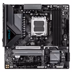 GIGABYTE B850M EAGLE WIFI7 Carte Mère – Processeurs AMD Ryzen 9000 Series, VRM numérique 8+2+2 phases, jusqu’à 8200 MHz DDR5 (O.C.), 1× M.2 PCIe 5.0 + 1× M.2 PCIe 4.0, Wi-Fi 7, LAN 2.5 GbE, USB 3.2 Gen 2 - Vue supplémentaire 2