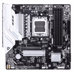 GIGABYTE B840M GAMING PLUS WIFI6E Carte Mère – Processeurs AMD Ryzen 9000, VRM 8+2+2 phases, jusqu'à 8200 MHz DDR5 (O.C.), 2× M.2 PCIe 4.0, Wi-Fi 6E, LAN 1 GbE, USB 3.2 Gen 2 - Vue supplémentaire 2