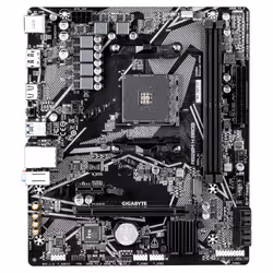 GIGABYTE A520M H ARGB Carte Mère – Compatible avec processeurs AMD Ryzen Série 5000, jusqu’à 5100 MHz DDR4 (OC), M.2 PCIe 3.0 x4, LAN 1 GbE, USB 3.2 Gen 1 - Vue supplémentaire 2