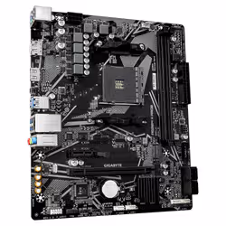 GIGABYTE A520M H ARGB Carte Mère – Compatible avec processeurs AMD Ryzen Série 5000, jusqu’à 5100 MHz DDR4 (OC), M.2 PCIe 3.0 x4, LAN 1 GbE, USB 3.2 Gen 1 - Vue supplémentaire 3
