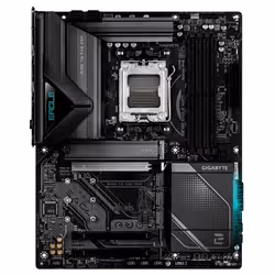 GIGABYTE X870E EAGLE WIFI7 Carte Mère – Compatible avec les processeurs AMD Ryzen 9000, VRM numérique 16+2+2 phases, jusqu'à 8200 MHz DDR5 (OC), 1x PCIe 5.0 + 3x PCIe 4.0, Wi-Fi 7, LAN 5 GbE, USB 4 - Vue supplémentaire 2