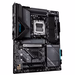 GIGABYTE X870E EAGLE WIFI7 Carte Mère – Compatible avec les processeurs AMD Ryzen 9000, VRM numérique 16+2+2 phases, jusqu'à 8200 MHz DDR5 (OC), 1x PCIe 5.0 + 3x PCIe 4.0, Wi-Fi 7, LAN 5 GbE, USB 4 - Vue supplémentaire 3