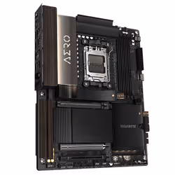 GIGABYTE X870E AERO X3D DARK WOOD Carte Mère – Compatible avec les processeurs AMD Ryzen 9000, VRM numérique 16+2+2 phases, jusqu’à 9000 Hz DDR5 (OC), 2x PCIe 5.0 + 2x PCIe 4.0, Wi-Fi 7, LAN 5 GbE, USB 4 - Vue supplémentaire 3