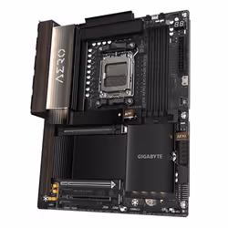 GIGABYTE X870E AERO X3D DARK WOOD Carte Mère – Compatible avec les processeurs AMD Ryzen 9000, VRM numérique 16+2+2 phases, jusqu’à 9000 Hz DDR5 (OC), 2x PCIe 5.0 + 2x PCIe 4.0, Wi-Fi 7, LAN 5 GbE, USB 4 - Vue supplémentaire 4
