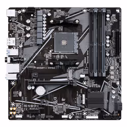 GIGABYTE B550M K WIFI6E Carte Mère – AMD Ryzen 5000 CPUs, jusqu'à 4733 MHz DDR4, 1x PCIe 4.0 + 1x PCIe 3.0 M.2, Wi-Fi 6E, LAN 1 GbE, USB 3.2 Gen 1 - Vue supplémentaire 2