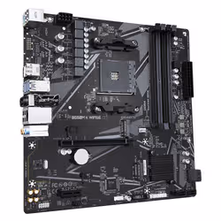 GIGABYTE B550M K WIFI6E Carte Mère – AMD Ryzen 5000 CPUs, jusqu'à 4733 MHz DDR4, 1x PCIe 4.0 + 1x PCIe 3.0 M.2, Wi-Fi 6E, LAN 1 GbE, USB 3.2 Gen 1 - Vue supplémentaire 3