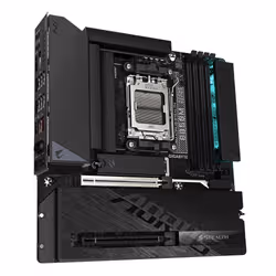 GIGABYTE B850M AORUS STEALTH Carte Mère – Processeurs AMD Ryzen 9000 Series, VRM numérique 8+2+2 phases, jusqu'à 8200MHz DDR5 (OC), 1xPCIe 5.0 + 2xPCIe 4.0 M.2, Wi-Fi 7, LAN 5GbE, USB 3.2 Gen 2 - Vue supplémentaire 3