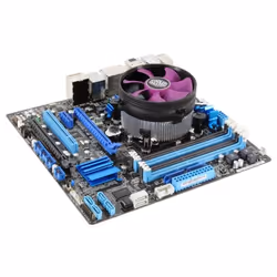 Cooler Master X Dream i117 Processeur Refroidisseur 9,5 cm Aluminium, Violet