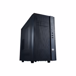 Cooler Master N200, Mini Tower, PC, Noir, micro ATX, Mini-ITX, Plastique, Acier, maison/bureau