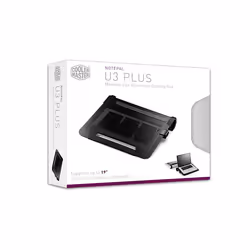 Cooler Master NotePal U3 Plus 19" 1800 tr/min Noir