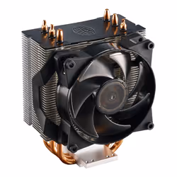Cooler Master MasterAir Pro 3 Processeur Refroidisseur 9,2 cm Noir, Acier inoxydable