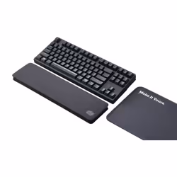Cooler Master MasterAccessory Wrist Rest repose-poignet Butadiène-styrène (SBR) Noir