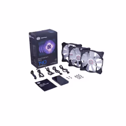 Cooler Master MasterFan Pro 140 Air Flow RGB Processeur Ventilateur Noir, Transparent - Vue supplémentaire 17