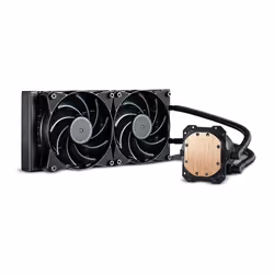 Cooler Master MasterLiquid Lite 240, Refroidisseur de liquide tout-en-un, 12 cm, 66,7 cfm, Noir