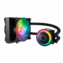 Cooler Master MASTERLIQUID ML120R RGB, Refroidisseur de liquide tout-en-un, 66,7 cfm, Noir