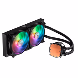 Cooler Master MASTERLIQUID ML240R RGB Processeur Refroidisseur de liquide tout-en-un Noir - Vue supplémentaire 4