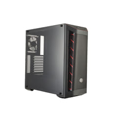Cooler Master MasterBox MB511 Midi Tower Noir, Rouge
