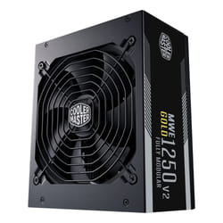 Cooler Master MWE Gold 1250 - V2 Full Modular unité d'alimentation d'énergie 1250 W 24-pin ATX ATX Noir