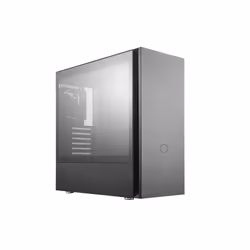 Cooler Master Silencio S600, Midi Tower, PC, Noir, ATX, micro ATX, Mini-ITX, Plastique, Acier, Verre trempé, 16,6 cm