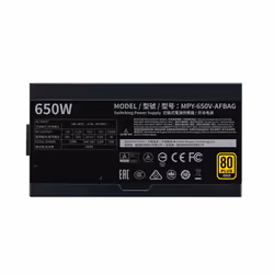 Cooler Master V650 Gold-V2 unité d'alimentation d'énergie 650 W 24-pin ATX ATX Noir