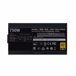 Cooler Master V750 Gold-V2 unité d'alimentation d'énergie 750 W 24-pin ATX ATX Noir