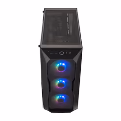 Cooler Master MasterBox TD500 ARGB, Midi Tower, PC, Noir, ATX, EATX, micro ATX, Mini-ITX, Acrylique, Plastique, Acier, Multic ...