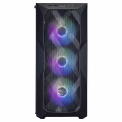 Cooler Master MasterBox TD500, Midi Tower, PC, Noir, ATX, EATX, micro ATX, Mini-ITX, SSI CEB, Mesh, Plastique, Acier, Verre t ...