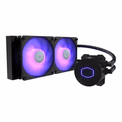 Cooler Master MasterLiquid ML240L V2 RGB, Refroidisseur de liquide tout-en-un, 12 cm, 62 cfm, Noir