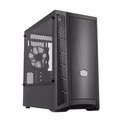 Cooler Master MasterBox MB311L, Mini Tower, PC, Noir, micro ATX, Micro-ITX, Mesh, Plastique, Verre trempé, 16,6 cm