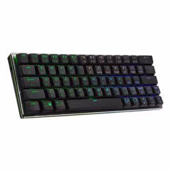 Cooler Master Gaming SK622, Mini, USB + Bluetooth, Clavier mécanique, QWERTY, LED RGB, Noir