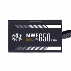 Cooler Master MWE 650 Bronze 230V V2 unité d'alimentation d'énergie 650 W 24-pin ATX ATX Noir - Vue supplémentaire 4