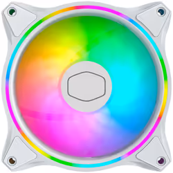 Cooler Master MasterFan MF120 Halo White Edition Boitier PC Ventilateur 12 cm Blanc 1 pièce(s)