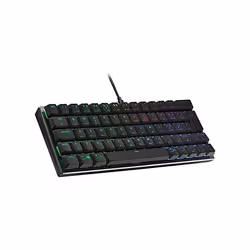 Clavier de Jeu Filaire - Cooler Master - SK620 - Disposition 60% - Éclairage RVB - Commutateurs Mécaniques Plats
