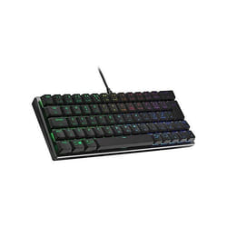 Clavier de Jeu Filaire - Cooler Master - SK620 - Disposition 60% - Éclairage RVB - Commutateurs Mécaniques Plats