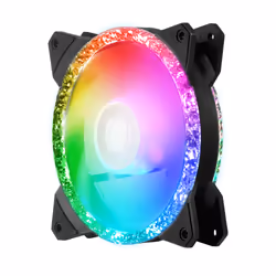 Cooler Master MasterFan MF120 Prismatic 3 IN 1 Boitier PC Ventilateur 12 cm Noir 3 pièce(s)