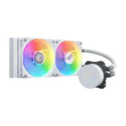 Cooler Master MasterLiquid ML240L ARGB White Edition V2 Processeur Kit de refroidissement du liquide 12 cm Blanc
