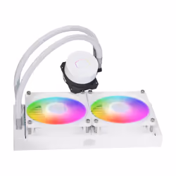 Cooler Master MasterLiquid ML240L ARGB White Edition V2 Processeur Kit de refroidissement du liquide 12 cm Blanc