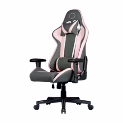 Cooler Master Gaming Caliber R1S Rose Fauteuil de gaming Siège rembourré Gris, Rose