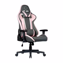 Cooler Master Gaming Caliber R1S Rose Fauteuil de gaming Siège rembourré Gris, Rose - Vue supplémentaire 5
