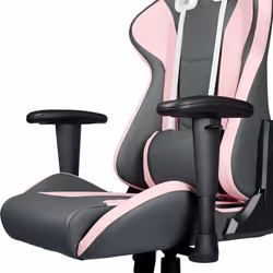 Cooler Master Gaming Caliber R1S Rose Fauteuil de gaming Siège rembourré Gris, Rose - Vue supplémentaire 8