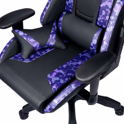 Cooler Master Gaming Caliber R1S CAMO Fauteuil de gaming Siège rembourré Noir, Violet - Vue supplémentaire 10