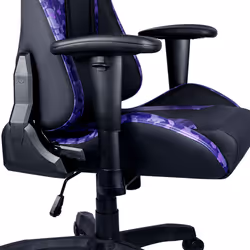 Cooler Master Gaming Caliber R1S CAMO Fauteuil de gaming Siège rembourré Noir, Violet - Vue supplémentaire 11