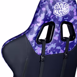 Cooler Master Gaming Caliber R1S CAMO Fauteuil de gaming Siège rembourré Noir, Violet - Vue supplémentaire 12