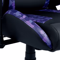 Cooler Master Gaming Caliber R1S CAMO Fauteuil de gaming Siège rembourré Noir, Violet - Vue supplémentaire 14