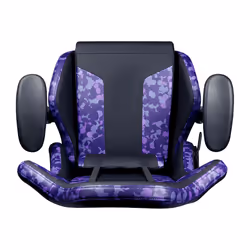 Cooler Master Gaming Caliber R1S CAMO Fauteuil de gaming Siège rembourré Noir, Violet - Vue supplémentaire 9