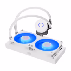 Cooler Master MasterLiquid ML240L V2 RGB White Edition Carte-mère Refroidisseur de liquide tout-en-un 12 cm Blanc