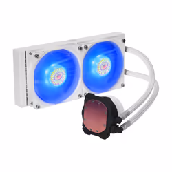Cooler Master MasterLiquid ML240L V2 RGB White Edition Carte-mère Refroidisseur de liquide tout-en-un 12 cm Blanc