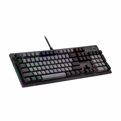Cooler Master Peripherals CK352, Taille réelle (100 %), USB, Clavier mécanique, QWERTY, LED RGB, Noir, Gris